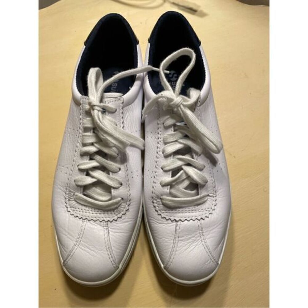 Supergra Sport White Leather Sneakers